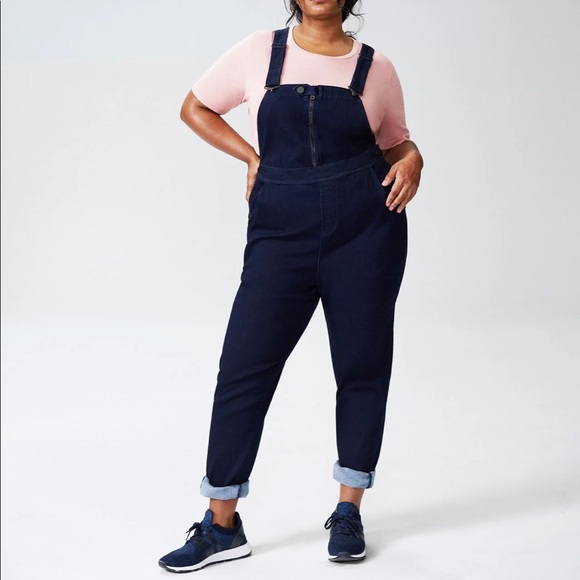 Universal Standard Denim - Universal Standard denim overalls, size 16/18 or S